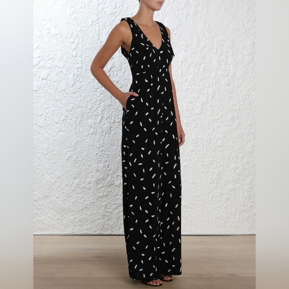 Zimmerman Paint Print jumpsuit 10(3) BNWT
